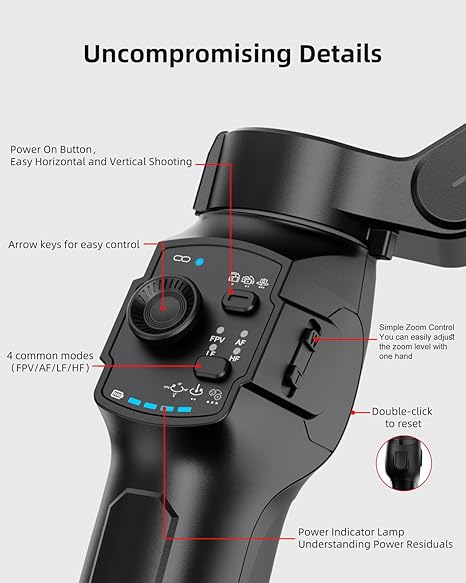 Estabilizador Gimbal L9 Lite con seguimiento inteligente