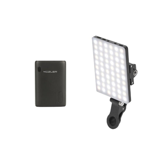 Pack Luz Led + Mini powerbank 10000 mah Negro