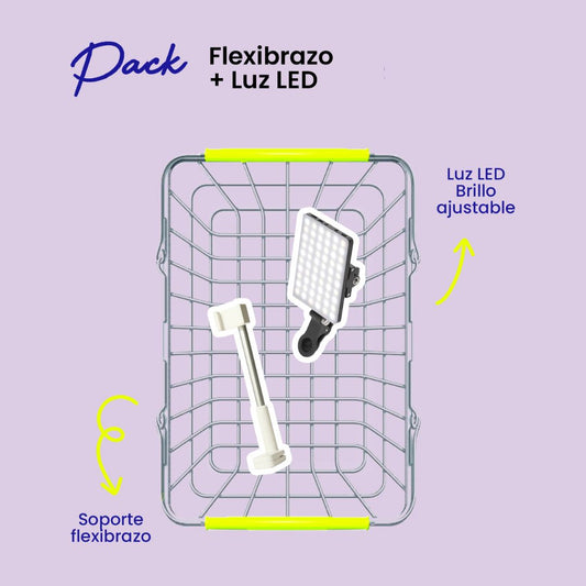 Flexibrazo + Luz Led