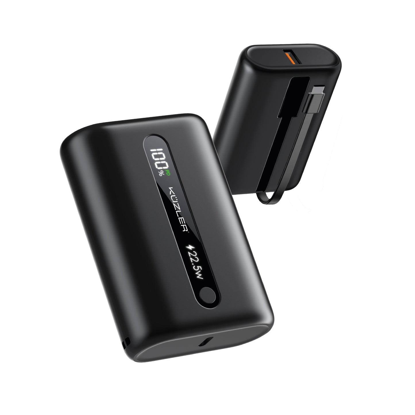 Mini Powerbank 10,000 mah carga super rápida 22,5W Cable Tipo C incluido