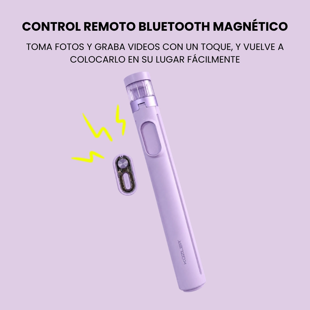 Pack Experto: Trípode Iconic, Luz led, Micrófono Dual Profesional y Pantalla Mirror