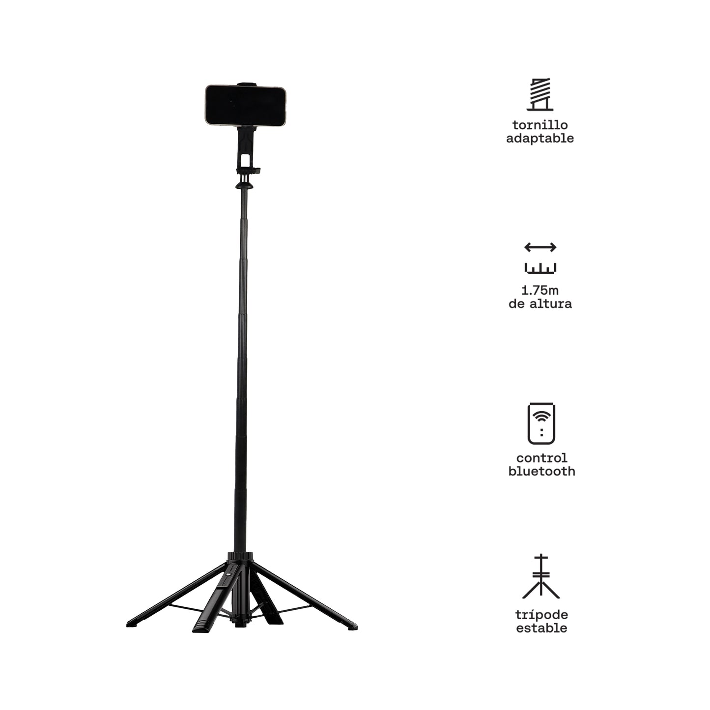 Trípode PRO de 1.75 mts de altura OSMI-101