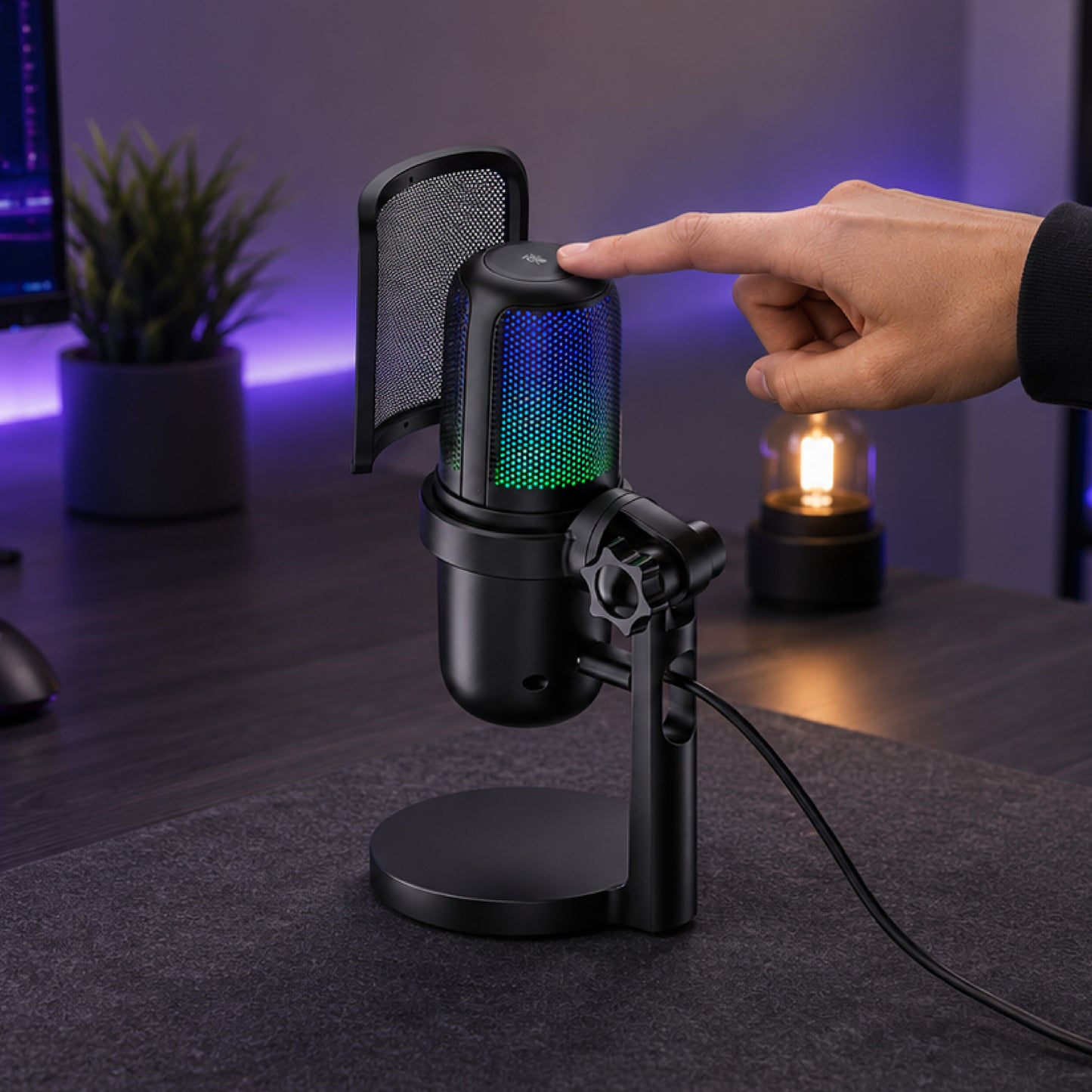 Micrófono PRO para Podcasts y Youtubers