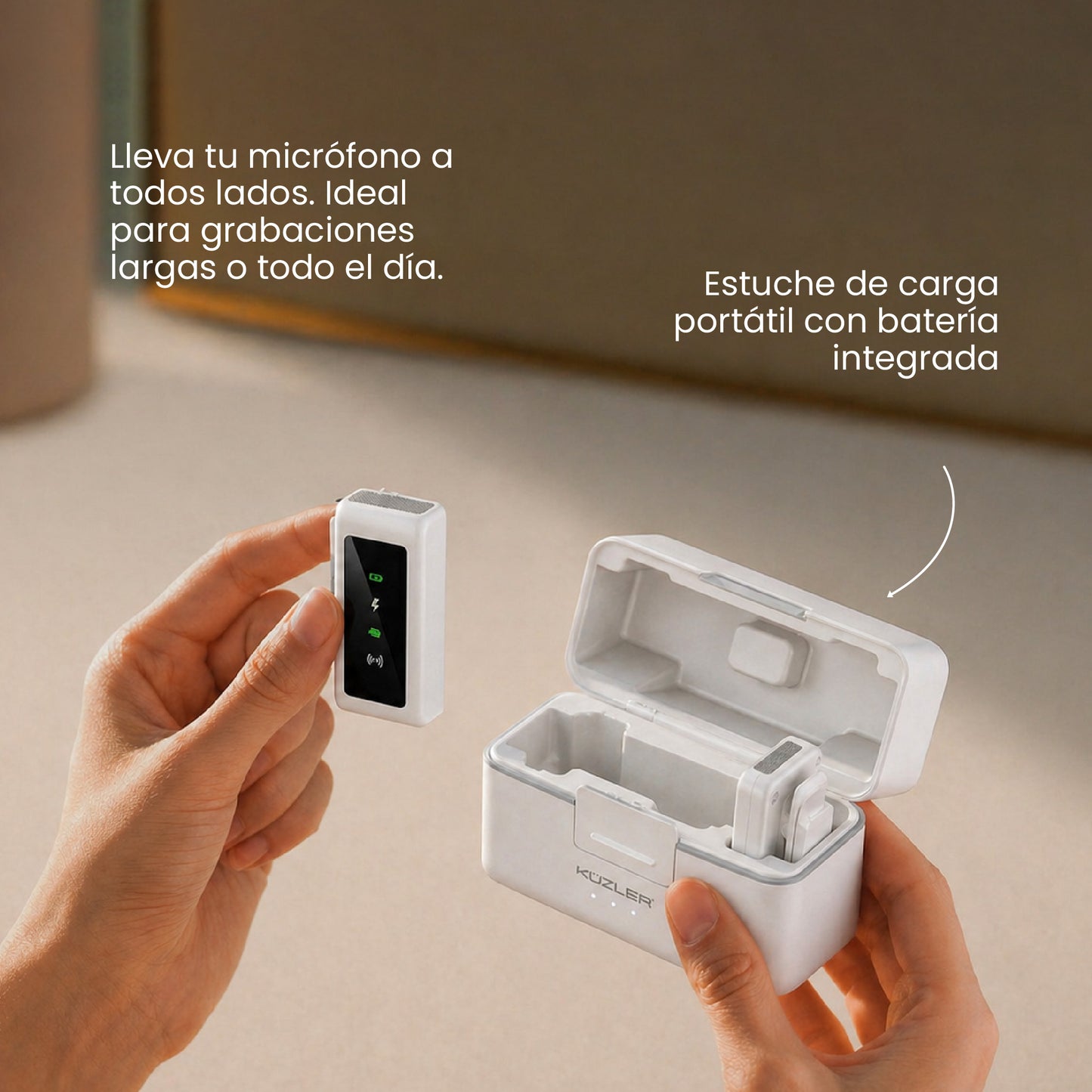 Micrófono Dual Profesional Dual Reducción de ruido MICPRO-101