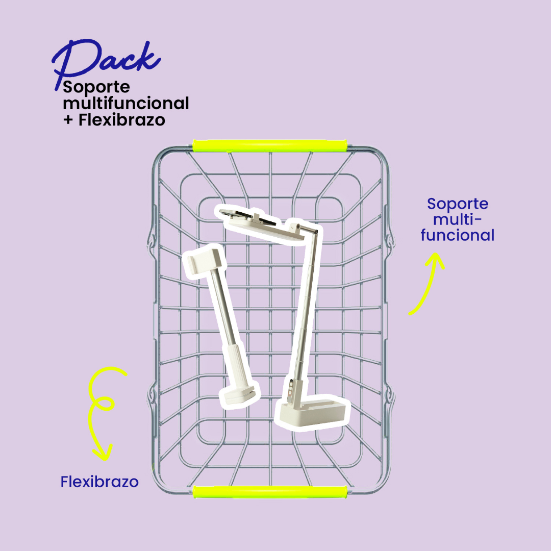 Pack Rabbit: Soporte Multifuncional + Flexibrazo