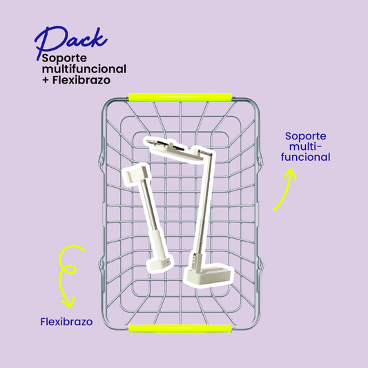Pack Rabbit: Soporte Multifuncional + Flexibrazo