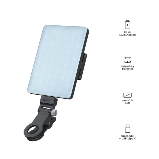 Luz Led Selfie Para Celular Alta Potencia Kuzler Licht-101