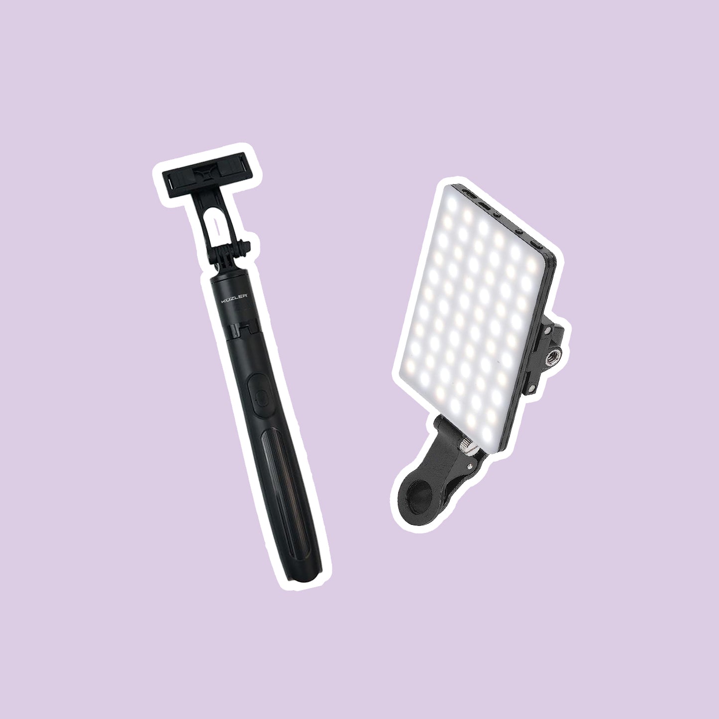 Pack 1: Trípode + Luz Portátil