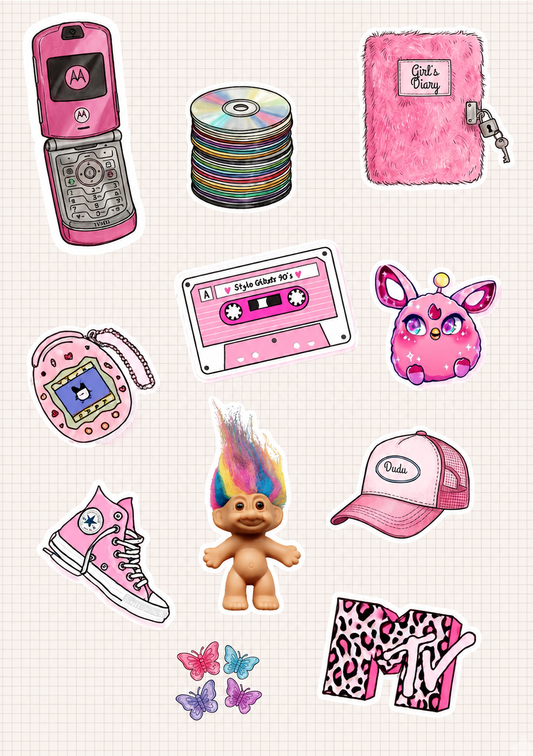 Stickers 90s